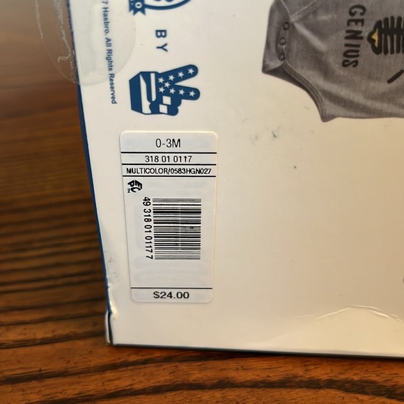 INFANT ONESIES. SIZE 0-3 MONTHS. BY JUNK FOOD. NWT - Picture 3 of 4